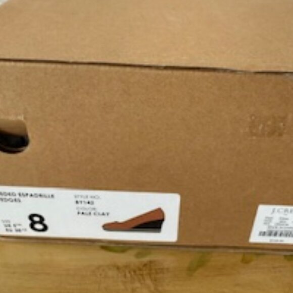 J. Crew Factory - Sueded Espadrille - Size 8, Pale Clay - Picture 3 of 4